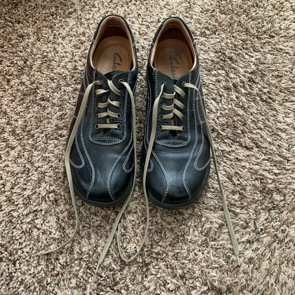 clarks sneakers mens silver